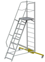 Лестница с платформой компактная MEGAL ЛСПК-2,35 (1,4)