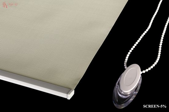 Рулонные шторы Mini - Screen (светло-серый) Скрин