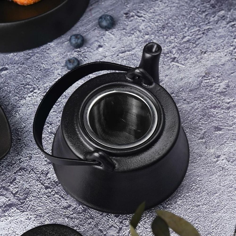 Чайник 600 мл d 14 см h8,5 см с ситом Smooth   P.L. Proff Cuisine [1]