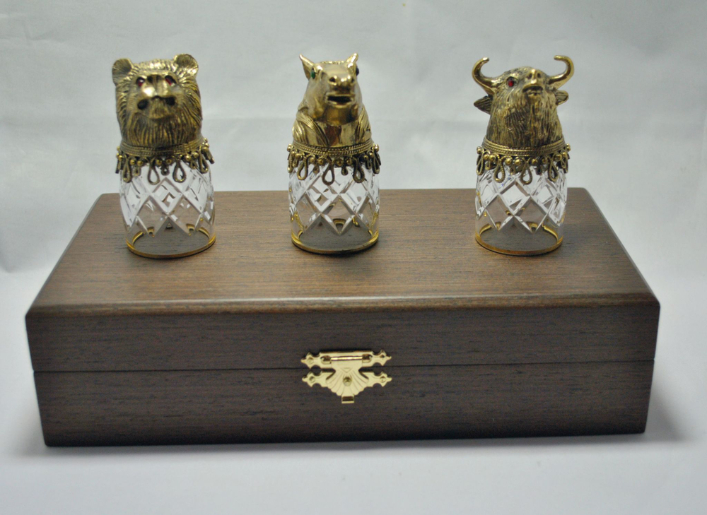 Стопки-перевертыши "Звери" №9, в наборе 3 шт. в ассортименте