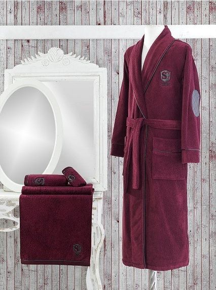 махровый мужской халат купить LUXURE