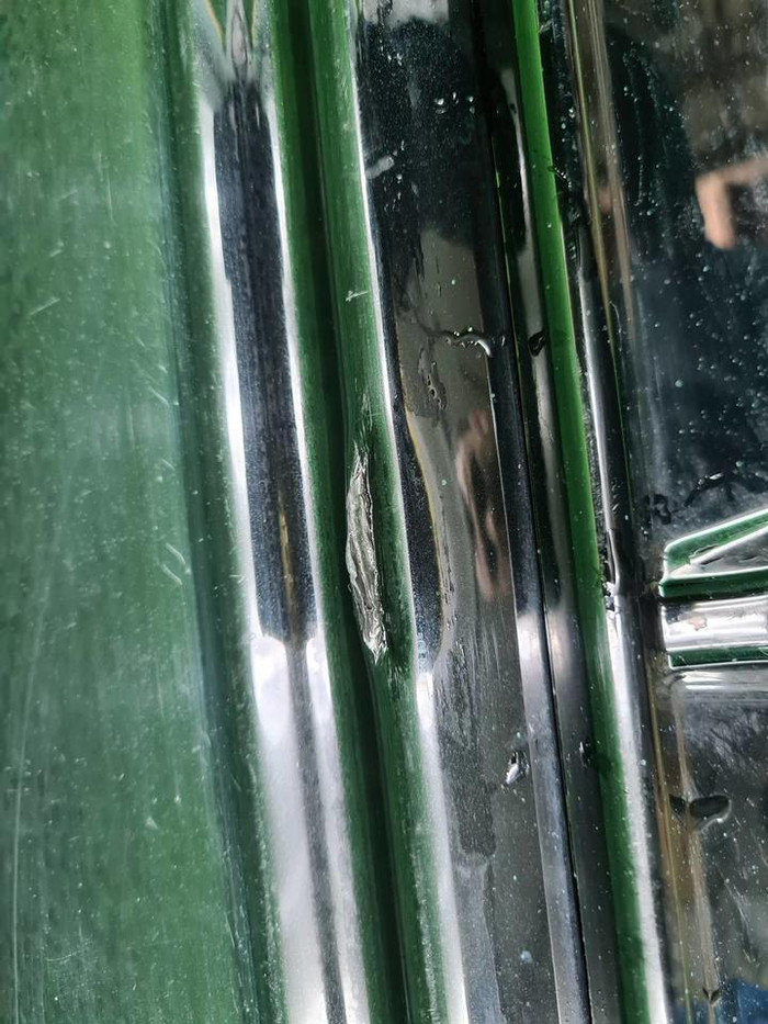 Юбка заднего бампера Geely Tugella (2022-н.в.)