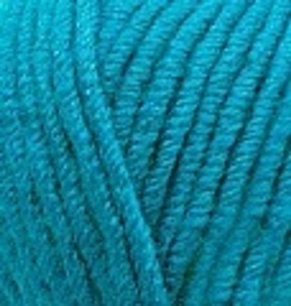 ALIZE &quot;SUPERLANA MIDI&quot;, 25% Шерсть, 75% Акрил, 100 гр, 170 м, 484 бирюза