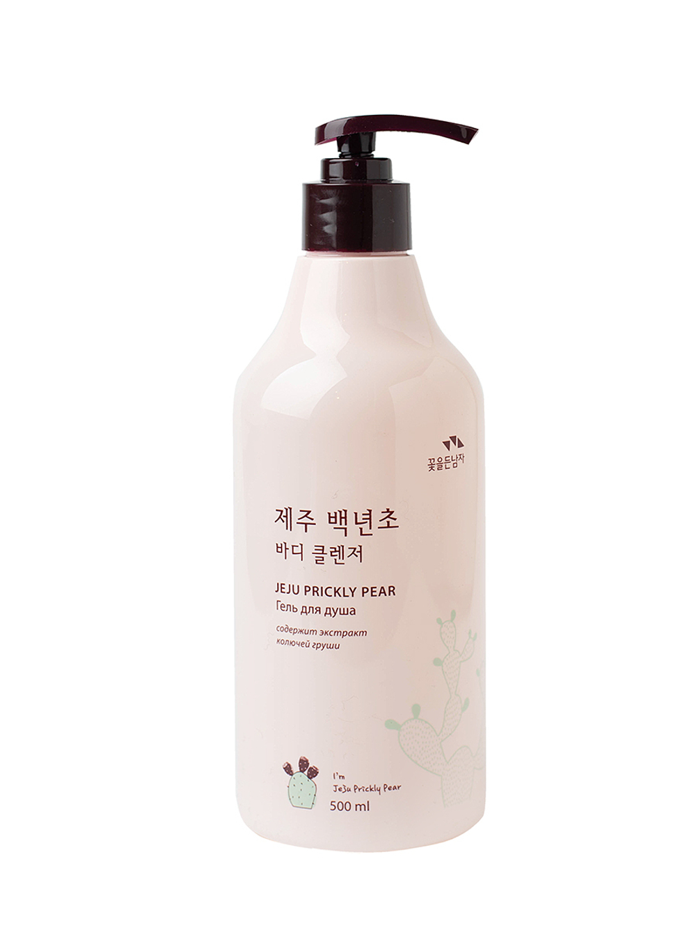 Гель для душа с экстрактом кактуса Flor de Man Jeju Prickly Pear Body Cleanser