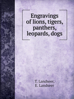 Engravings of lions, tigers, panthers, leopards, dogs | T. Landseer; E. Landseer