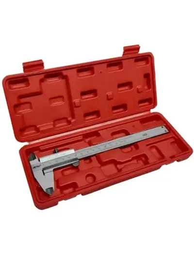 Штангенциркуль металлический ШЦ-1-125-0,05 АЛЬФА-НДТ с калибровкой, в кейсе, 125мм