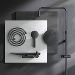 Душевая система с ванно-душевым смесителем-полкой AM.PM Gem F0790722