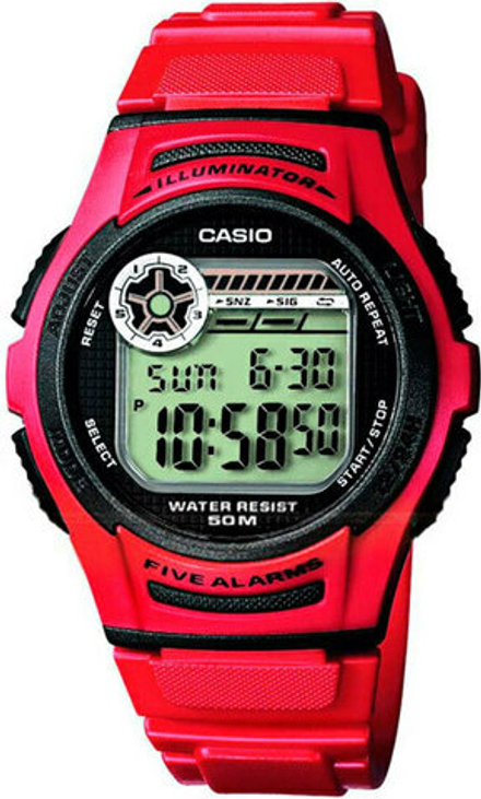 Японские наручные часы Casio Collection W-213-4A