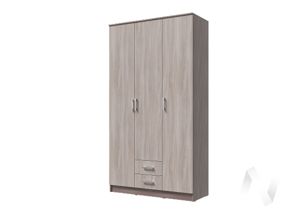 Шкаф ЛДСП (б/з) Трио (ясень шимо)