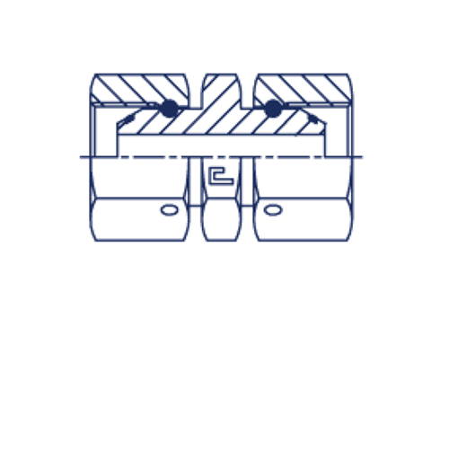 Соединение PSN BSP 3/8 - BSP 3/8