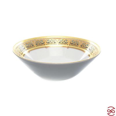 Falkenporzellan Arabesque Seladon Gold