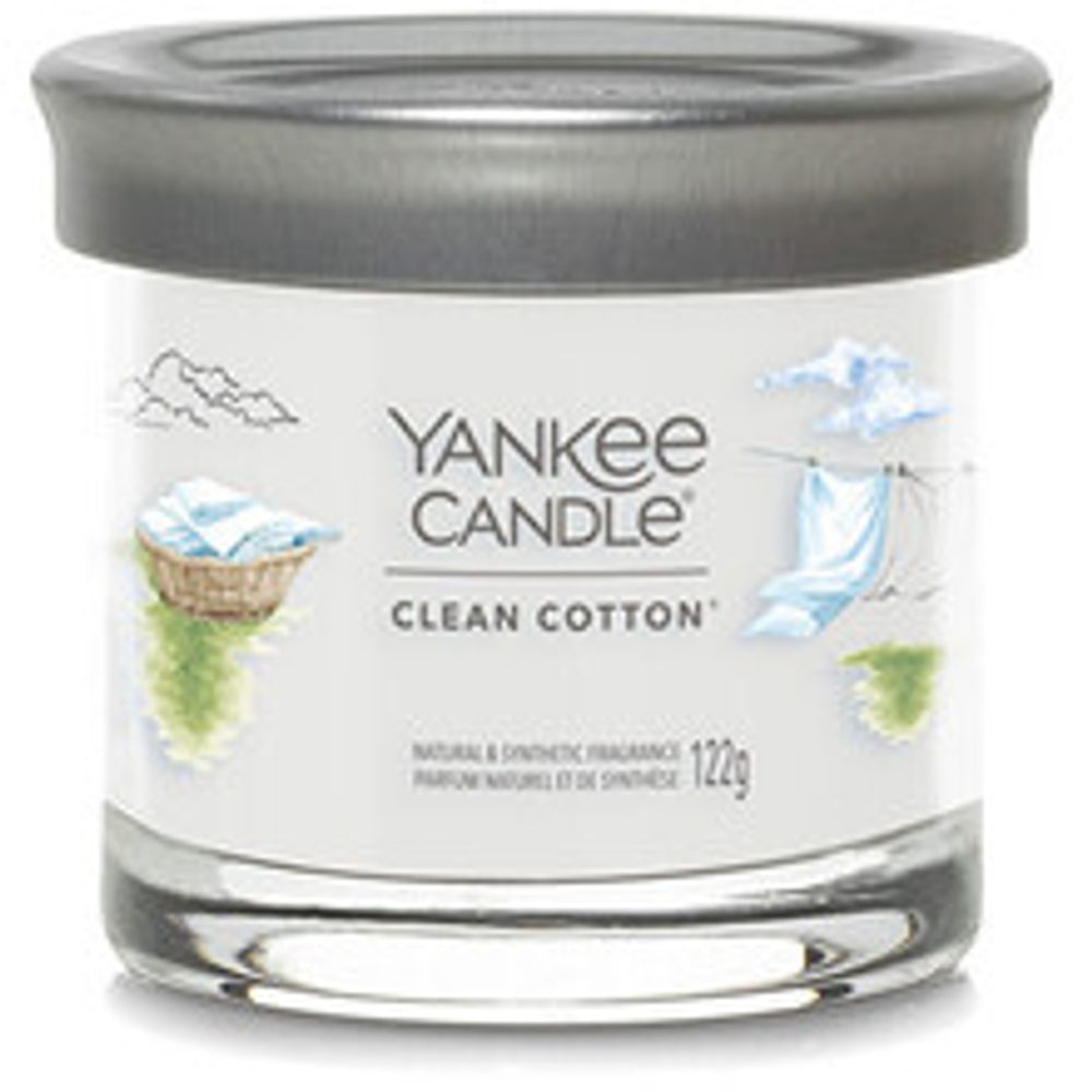 Yankee Candle Clean Cotton Signature Tumbler Candle (clean cotton) 340.0g