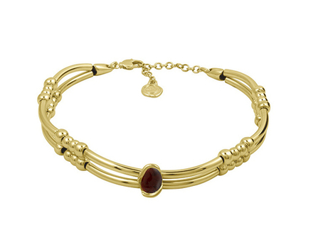 Колье Ciclon DAILA MARRON B230810-02 R/G