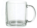 Кружка 380мл Нордик прозрачная (01078)