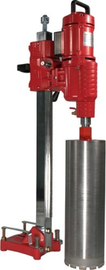 Машина алмазного бурения VOLL V-Drill 250 со стойкой 1.02501