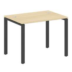 Metal System Стол письменный на П-образном м/к БП.СП-1 Акация Лорка/Металл Антрацит 1000*720*750