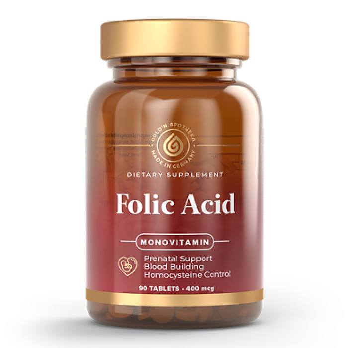 Фолиевая кислота, Folic acid, Apotheka, 90 таблеток