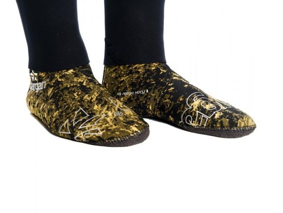 Носки с кевларовой подошвой Sargan Сталкер биоцифровой камуфляж "РДЕСТ 2.0" 5 мм