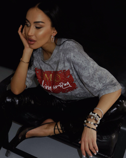 Футболка "SEXY" серая