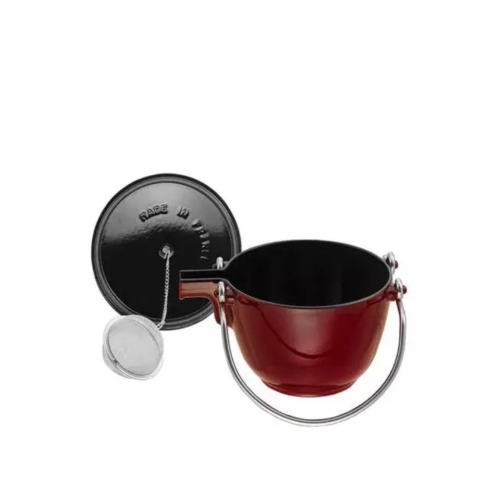 STAUB - Чайник чугунный 1,15л базилик-зеленый / артикул   40509-423-0  / GTIN 3272346500859