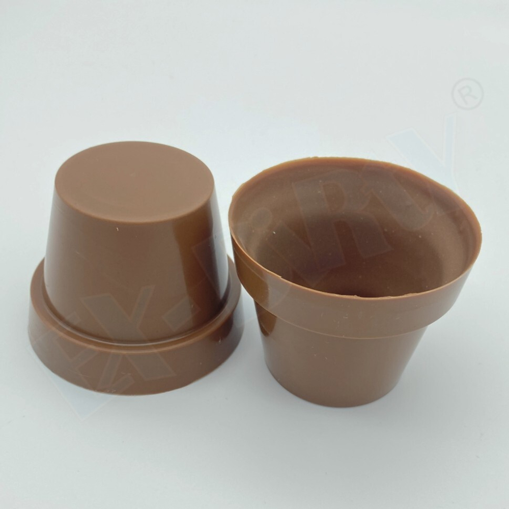 Форма пластиковая цветочный горшок для пирожных