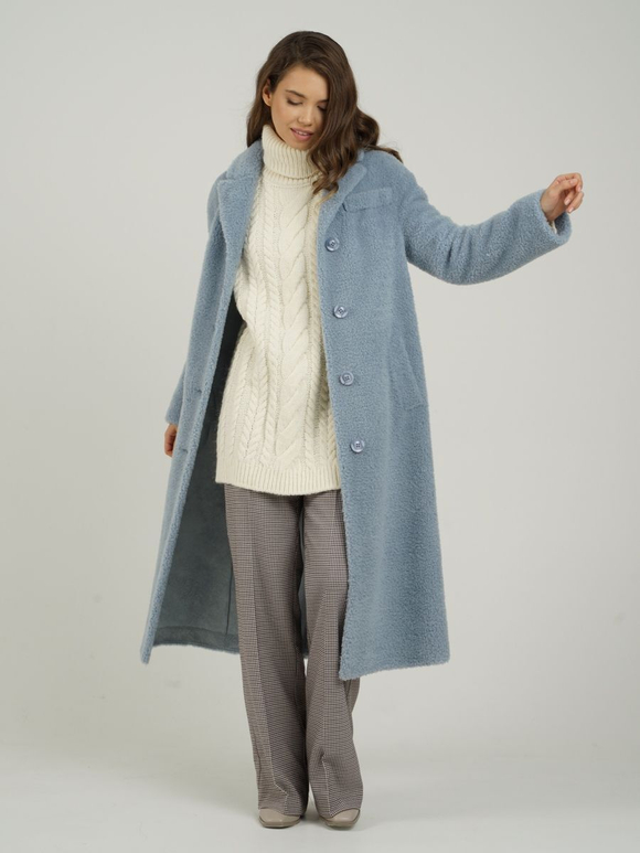 Шуба чебурашка из шерсти, SilverFox (арт. 2203)