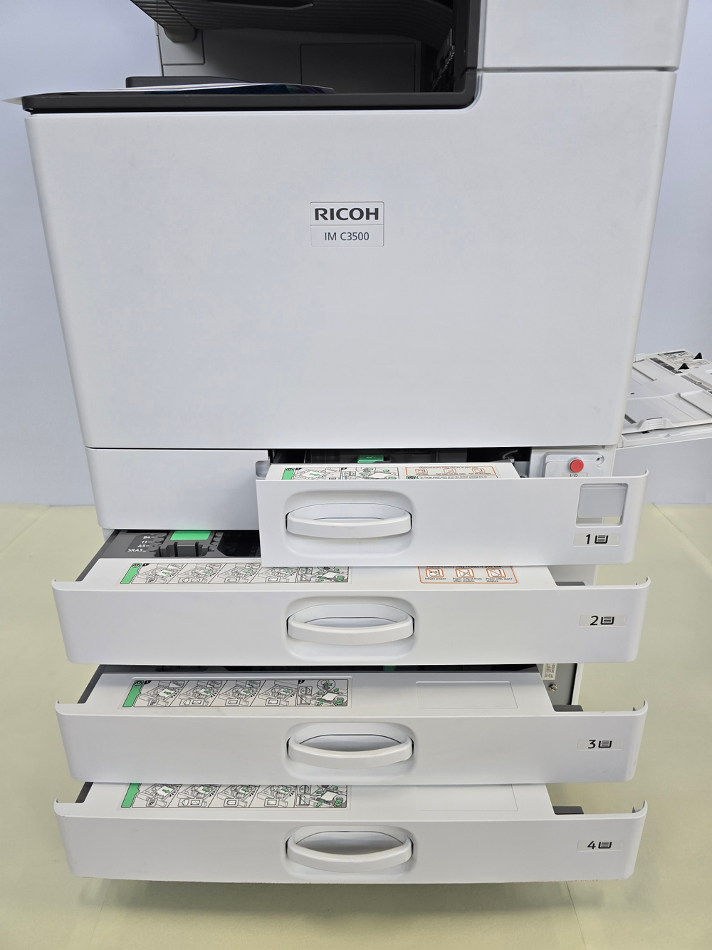 МФУ Ricoh IM C3500A + DADF + кассета 1x2000 (восстановленный)