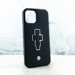 Дизайнерский чехол для iPhone из Православной коллекции с Распятием Euphoria HM Premium крест