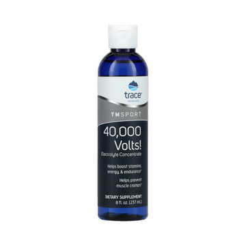 Trace Minerals Комплекс «40,000 Volts» жидкость 237 мл , Электролиты