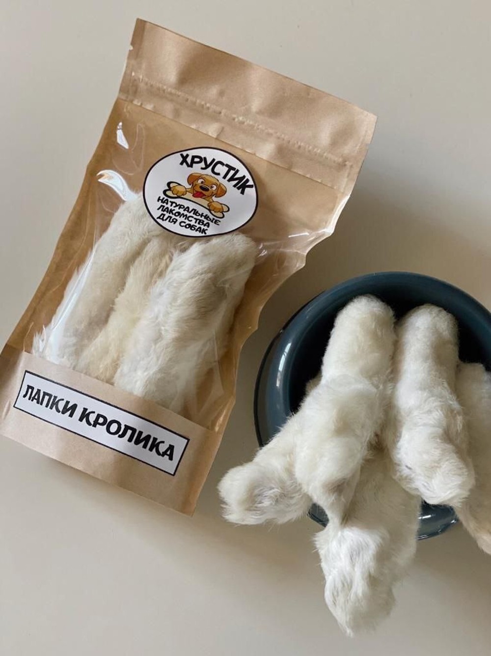 Лакомство для собак, Лапки кроличьи