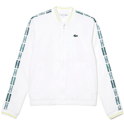 Женская Кофта теннисная Lacoste Recycled Fiber Stretch Tennis Jacket - белый