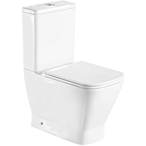 Унитаз компакт WeltWasser Rotbach 001 GL-WT 10000003791 Белый глянец с бачком и сиденьем Микролифт