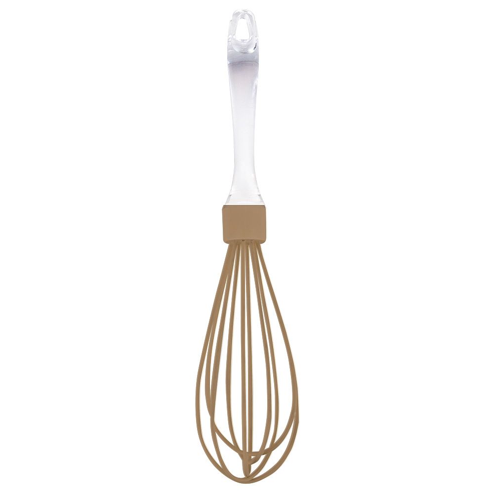 Венчик "Tiramisu" 26*6*5см (3вида) (min12) (силикон,полипропелен) (упаковочный пакет)