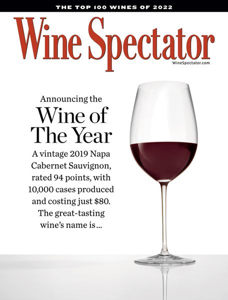 Наши вина в Top 100 Wine Spectator&#39;s Wine of the Year 2022