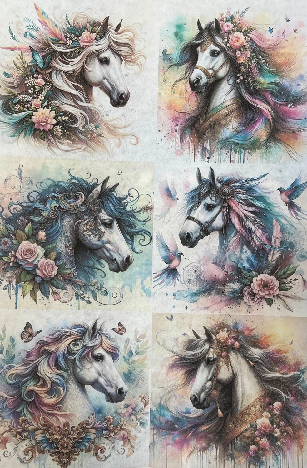 Декупажная карта 