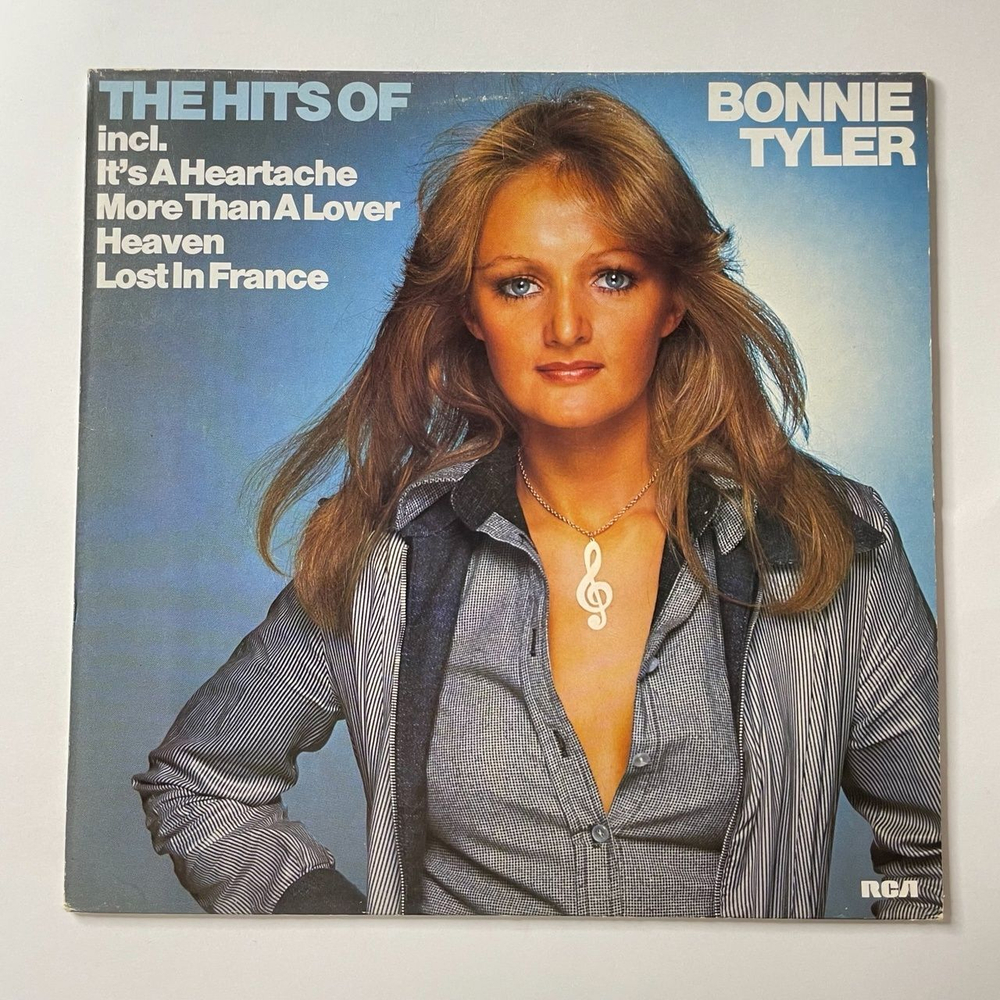 Винтажная виниловая пластинка LP Bonnie Tyler The Hits Of Bonnie Tyler (Germany 1978)