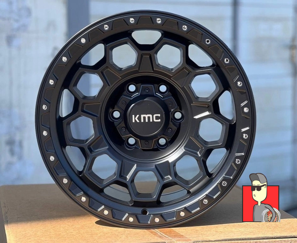 Комплект дисков Fuel Off-Road KMC 17x9 et0 6x139.7
