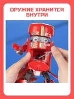 Робот трансформер банка 2 в 1 красный