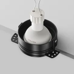 Встраиваемый светильник Галька / Flint 1*GU10 10 Вт IP 44 Technical dl101-gu10-trs-b
