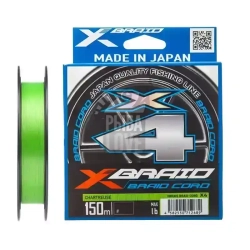 Шнур YGK X-Braid Cord X4 PE 150м 0.117-0.165мм
