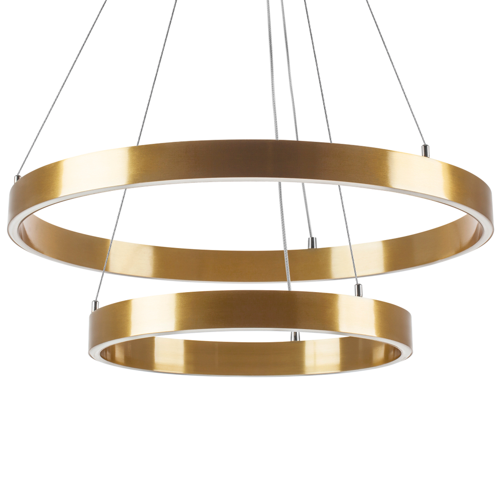 748113 Люстра SATURNO LED 60W 4400LM 70G ЗОЛОТО 3000-6000K