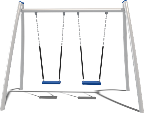 Качели двухсекционные Кураж (паттерн Fairytale)