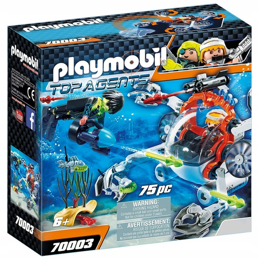 Playmobil spy set cheap