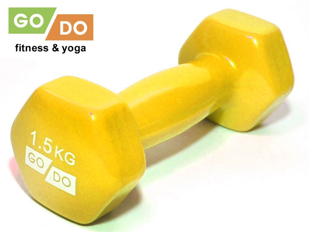Гантель в виниловой оболочке GO DO
