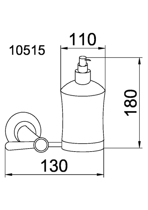 Boheme Настенный диспенсер CHIARO