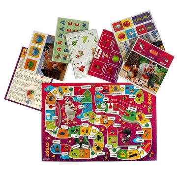 Азбука и счёт. Буба. IQ-подарочный набор 6 в 1. Умные игры