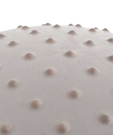 Фитбол массажный GB-301 антивзрыв, тепло-серый пастельный, 75 см