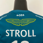 Гоночная футболка F1 Лэнс Стролл «Астон Мартин» 2023