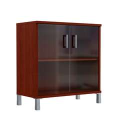Шкаф низкий со стеклянными дверьми B 410.5  900х450х920 BORN