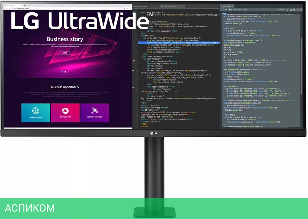 Монитор LG UltraWide 34WN780-B